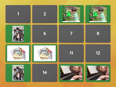 Look 3 Unit 3 Matching Pairs