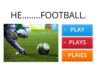 PRESENT SIMPLE THIRD PERSON SINGULAR