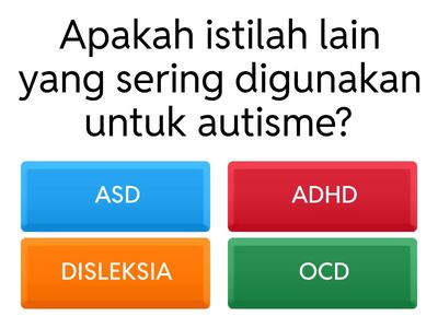 AUTISME QUIZ
