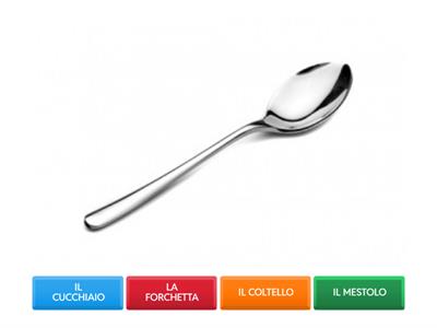 Lessico: OGGETTI DELLA  CUCINA - quiz