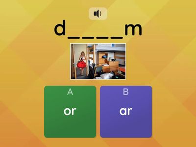 phonics "ar" "or"