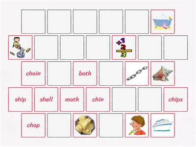 sh, ch, th digraphs