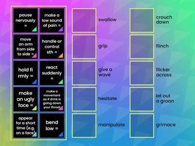 Focus 4 Unit 2.4 vocab