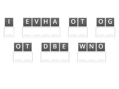 MODAL VERBS:CAN- HAVE TO- MUST