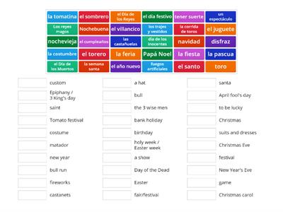  Y11 Spanish Customs and Festivals