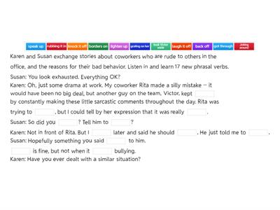 Ph21c Phrasal Verbs for manners etiquette dialog