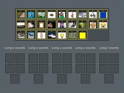 Long Vowel Sounds