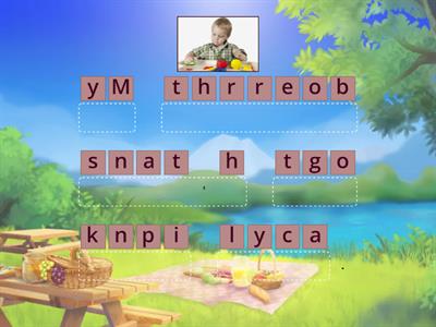 He has/hasn't got...