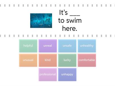 Un-prefix 3; Un-adjectives; Prefixes; Opposites