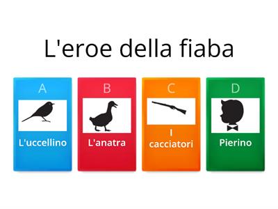 I personaggi della fiaba musicale "Pierino e il lupo"