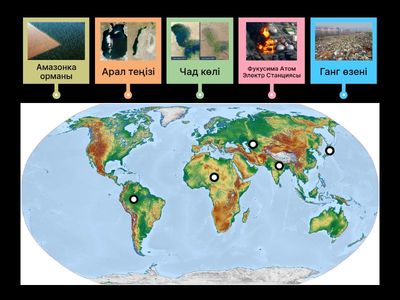 Жер бетіндегі экологиялық катастрофалар