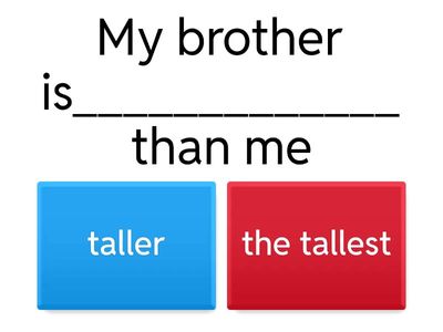 Superlatives and adjetives