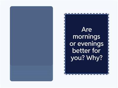 FCE speaking test part 1(A)