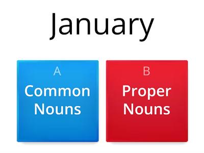 Common Nouns and Proper Nouns