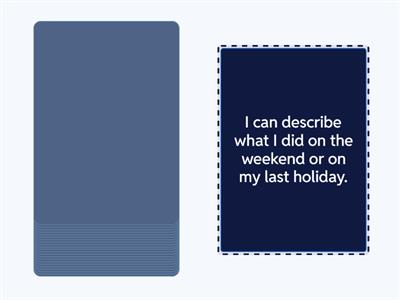 B4 Can-do Statements Speaking