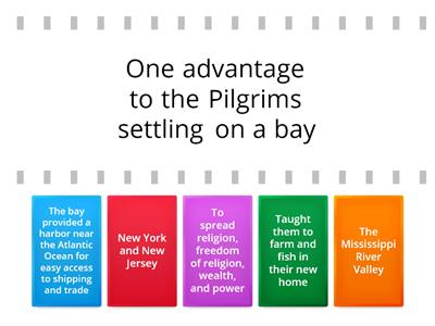 Chapter 4, Lessons 3 and 4:  The Plymouth Colony, the French, and the Dutch