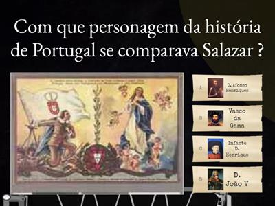  Estado Novo, os Poderes estabelecidos pela nova Constituição Democrática e Revolução liberal de 1820 de 