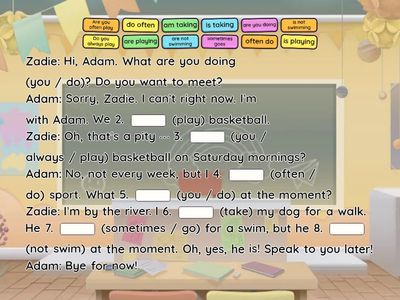 Present Simple \ Continuous