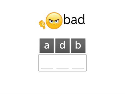 Short /a/ Sound Anagram