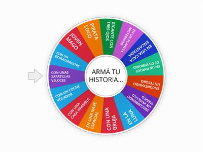  RULETA PARA ARMAR HISTORIAS