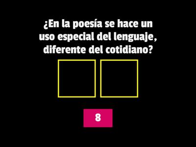 La poesía 7° grado