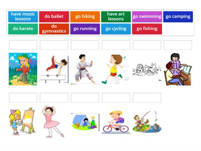 My hobbies kl 3 unit 6 NEA