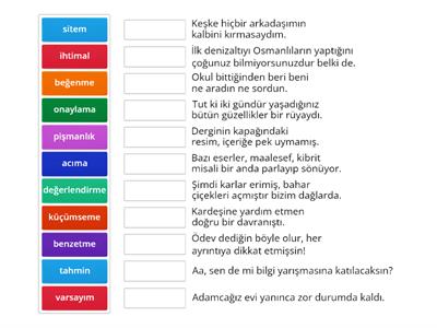 8. Sınıf Cümlede Anlam