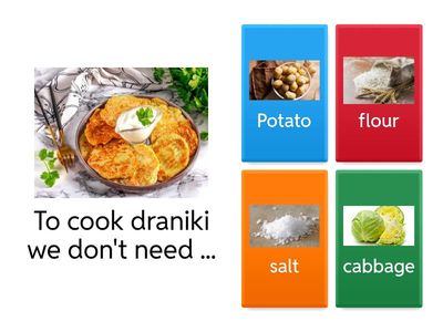 Dishes:find the odd one out 