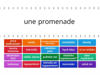 Cadeau 3 kpl 3 Vocabulaire partie 1