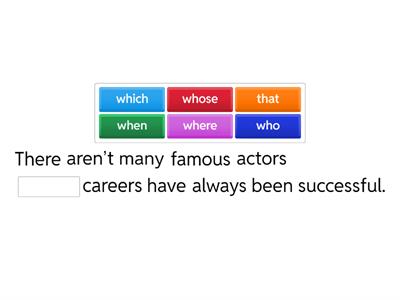 Defining Relative Clause