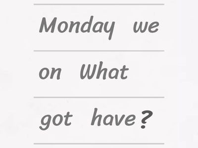  Family and friends 2 unit 5 Grammar