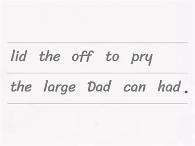 Unit 7 Fundations Sentences
