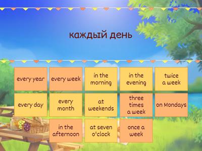 Present simple markers