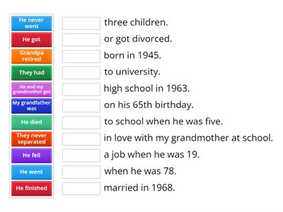 EC B4 M1 9C Life events matching