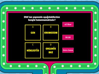 DNA VE GENETİK KOD