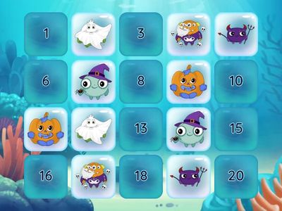 Memo Hero Halloween Indigo Mental