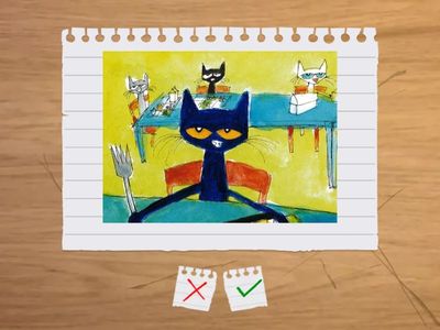 WHAT IS PETE THE CAT DOING?