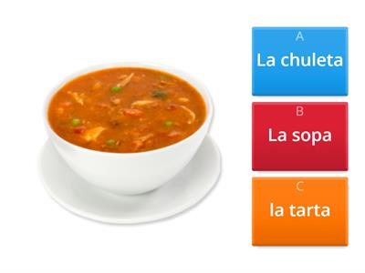  La comida - Quiz