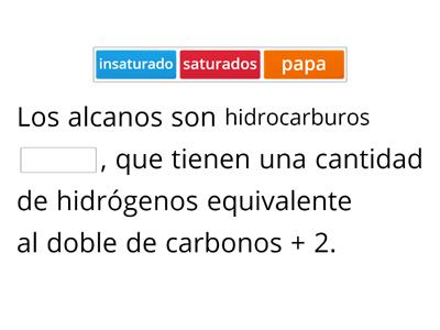 TEORÍA DE HIDROCARBUROS