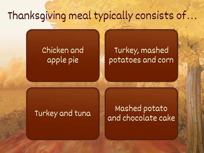 Thanksgiving Quiz