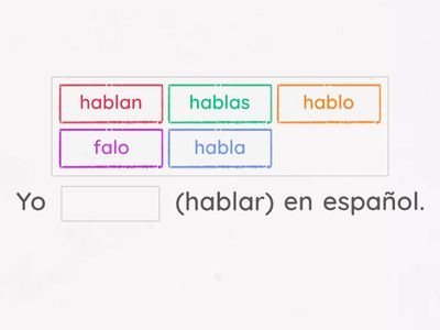 El juego de los verbos