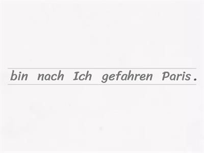 Tagesablauf. Perfekt. DaF A1 A2.