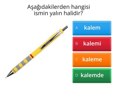 Bugün İşlediğimiz İsmin Halleri 