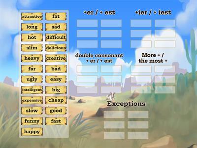  Degrees of comparison (Elementary)