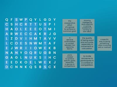 The Great Robot Dodgeball Game Word Search