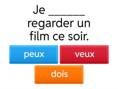 Vouloir, Pouvoir & Devoir 