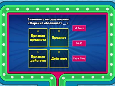 Наречия 4 класс