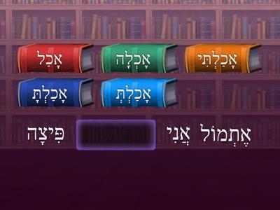  יחיד/יחידה במשפט - עבר