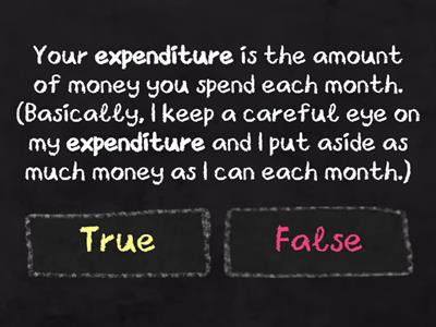 8C Vocabulary: money (Speakout B2+)