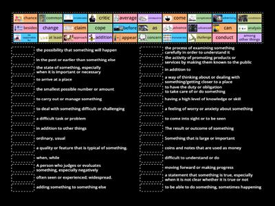 Band 3 List A- DEFINITIONS(addition-critic)